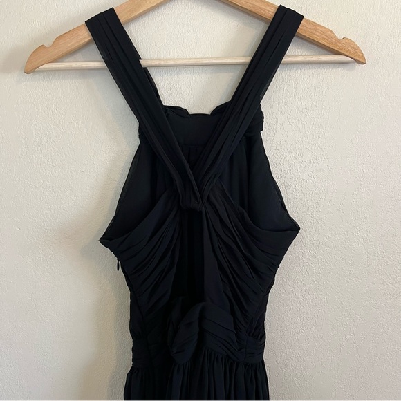 Zara Halter Open Back Midi Dress - Picture 11 of 16